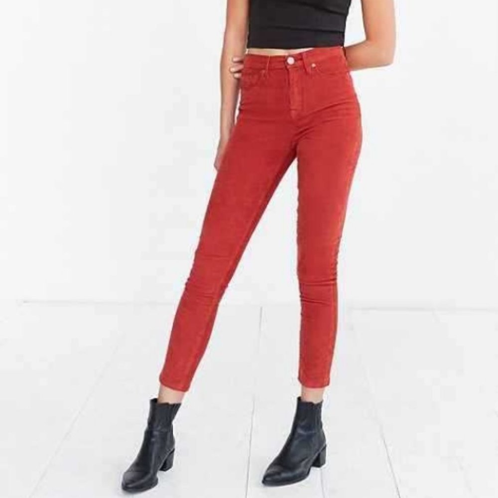 ECKO UNLTD RED CORDUROY PANTS